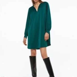 H&M | Dresses | Hm Satin Tunic Dress Emerald Green Nwt Womens Small Loose Flowy Womens Size Sma | Poshmark H&M | Dresses | Hm Satin Tunic Dress Emerald Green Nwt Womens Small Loose Flowy Womens Size Sma | Poshmark